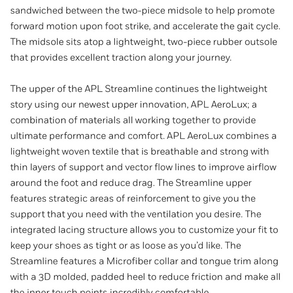 APL men’s Streamline black/white/marble size 14 - Picture 15 of 15